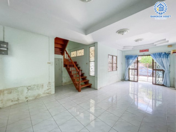 *****ทาวน์เฮ้าส์มือสองย่านนนทบุรี ม.บัวทองธานี กาญจนาภิเษก เนื้อที่ 18 ตร.ว. ฟังก์ชัน 3 ห้องนอน 2 ห้องน้ำ 1 ที่จอดรถ ทาวน์เฮ้าส์หน้ากว้าง บนทำเลเดินทางสะดวก ติดถนนกาญจนาภิเษก ใกล้เซ็นทรัลเวสต์เกต และรถไฟฟ้าสายสีม่วง "สถานีคลองบางไผ่" จองเลย!